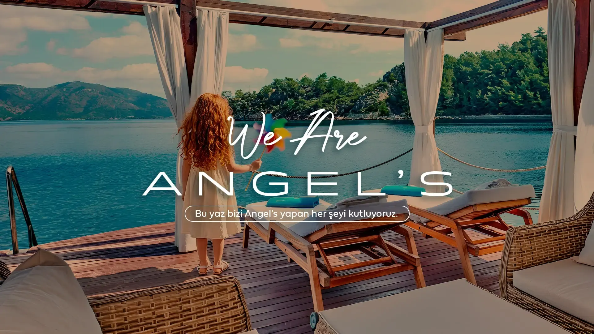 Angel's Marmaris koy ve sahil manzarası